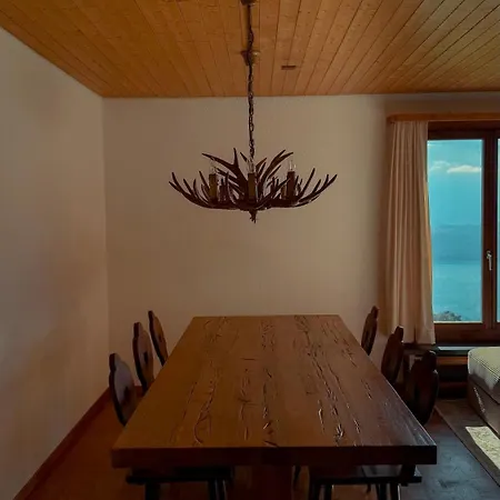 Chalet Private With Pool, & Mountain Views Aeschlen