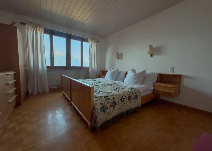 Private With Pool, & Mountain Views Aeschlen