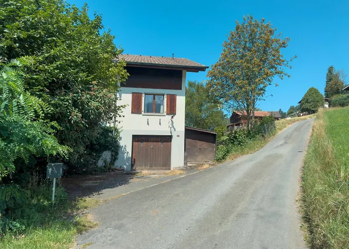 Alpehytte With Pool And View Of Thun Aeschlen